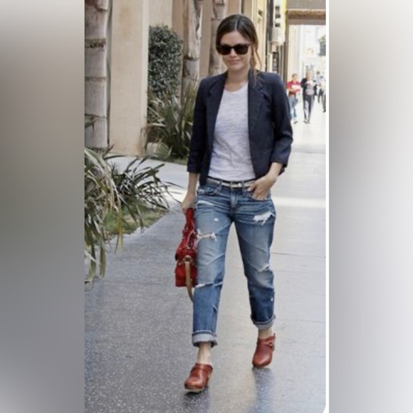 SOFTWALK Women LEATHER Clogs Mules Shoes Size 10M - Picture 7 of 10